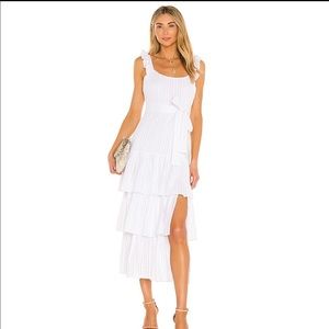 LIKELY Charlotte Dress in White